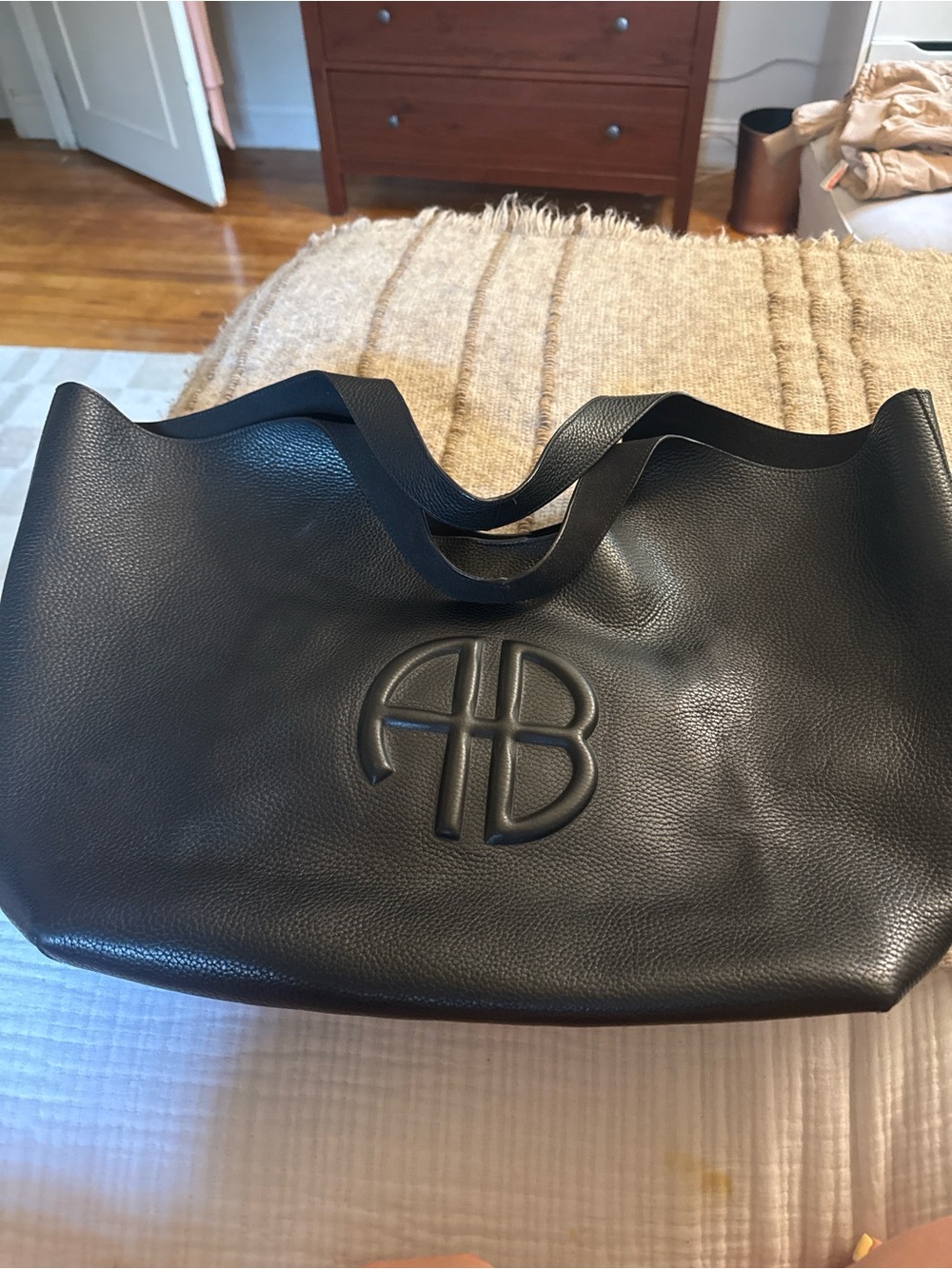 Anine Bing Black Lili Tote - Picture 4 of 10